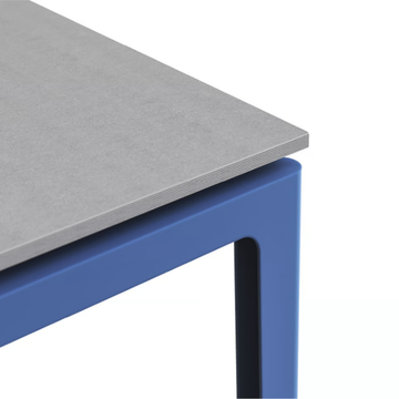 GAO - Rectangular powder coated steel table by BABEL D - view 3